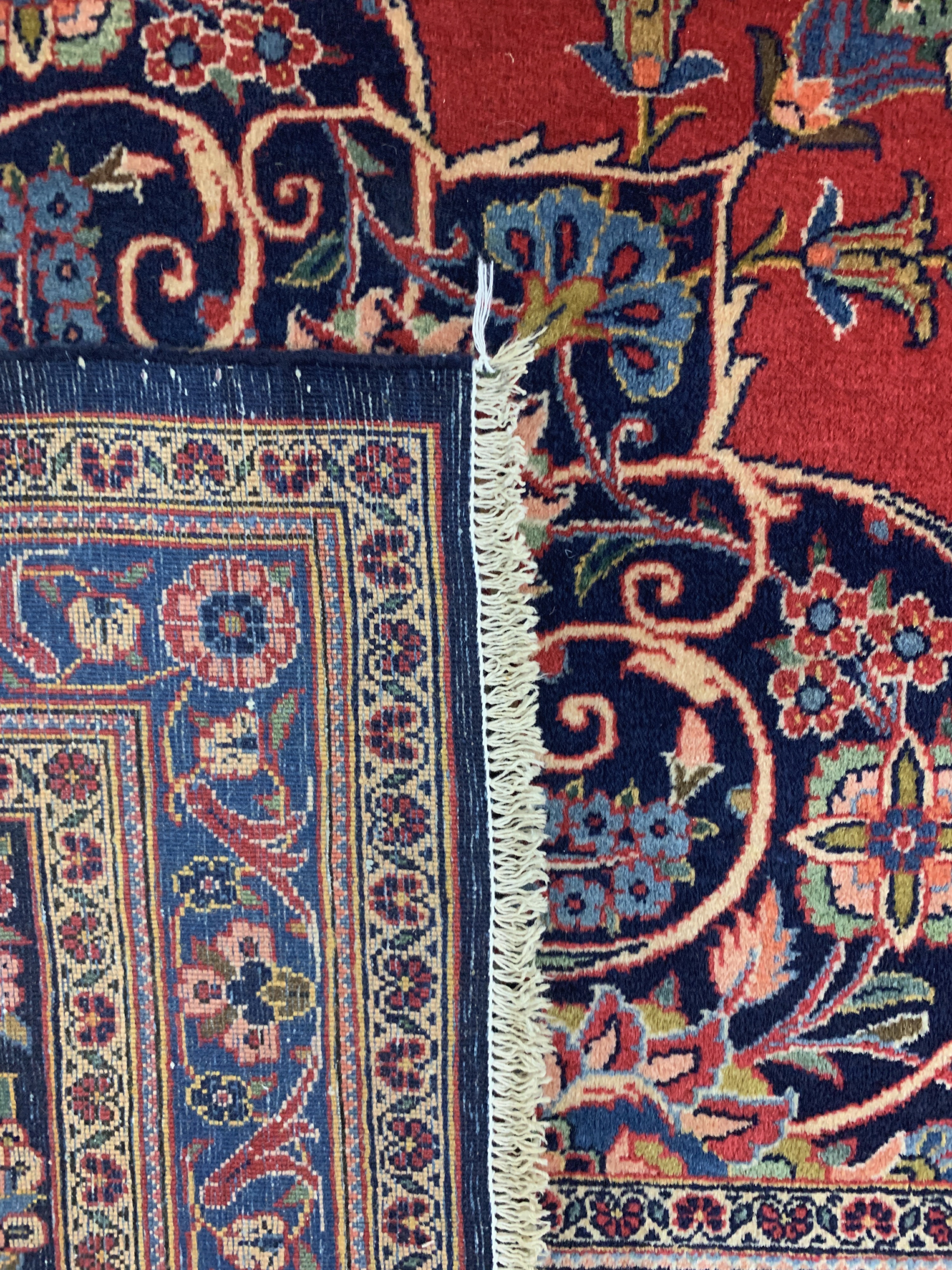 Detail j: Keschan Kork, Persien, Anfang 20.Jhd, Wolleauf Baumwolle, ca. 406 x 316 cm, EHZ: 2