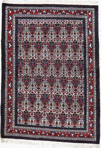 Image Afschar, Persien, Anfang 20.Jhd, Wolle auf Baumwolle, ca. 210 x 145 cm, EHZ: 2 ...