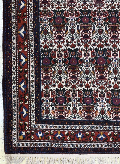 27128625b - Afschar, Persien, Anfang 20.Jhd, Wolle auf Baumwolle, ca. 210 x 145 cm, EHZ: 2 ...