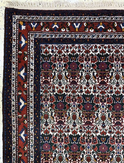 27128625c - Afschar, Persien, Anfang 20.Jhd, Wolle auf Baumwolle, ca. 210 x 145 cm, EHZ: 2 ...