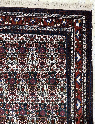 27128625d - Afschar, Persien, Anfang 20.Jhd, Wolle auf Baumwolle, ca. 210 x 145 cm, EHZ: 2 ...