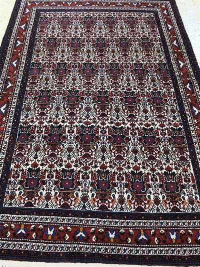 27128625e - Afschar, Persien, Anfang 20.Jhd, Wolle auf Baumwolle, ca. 210 x 145 cm, EHZ: 2 ...