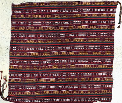 Image Nomad blanket#´Jajim#´, Persia, early 20th century, wool on wool, approx. 195 x 190 cm, ...