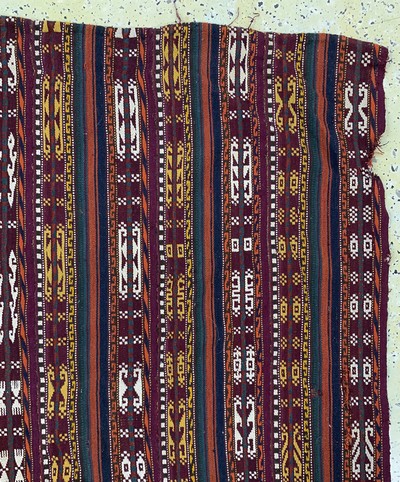 27128626d - Nomadendecke´Jajim´, Persien, Anfang 20.Jhd, Wolle auf Wolle, ca. 195 x 190 cm, EHZ: ...