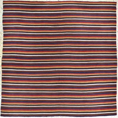 Image Nomad blanket#´Jajim#´fine, Persia, early 20thcentury, wool on wool, approx. 205 x 205 ...