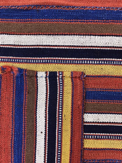 27128627f - Nomadendecke´Jajim´fein, Persien, Anfang 20.Jhd, Wolle auf Wolle, ca. 205 x 205 cm, ...
