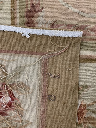 27128634i - Aubusson flachgewebt, China, Ende 20.Jhd, Wolle auf Baumwolle, ca. 280 x 180 cm, ...