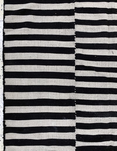 27128638c - Mazandaran Kelim(3 Bahnig), Persien, Mitte 20.Jhd, Wolle auf Wolle, ca. 375 x 160 cm, ...