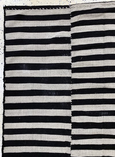 27128638e - Mazandaran Kelim(3 Bahnig), Persien, Mitte 20.Jhd, Wolle auf Wolle, ca. 375 x 160 cm, ...