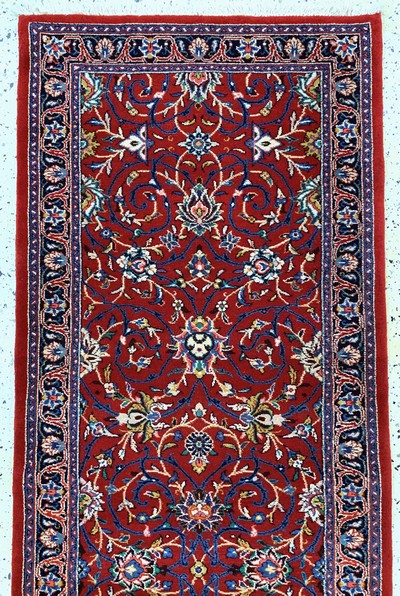 27128640a - Sarogh, Persien, Ende 20.Jhd, Wolle auf Baumwolle, ca. 435 x 85 cm, EHZ: 1-2 ...