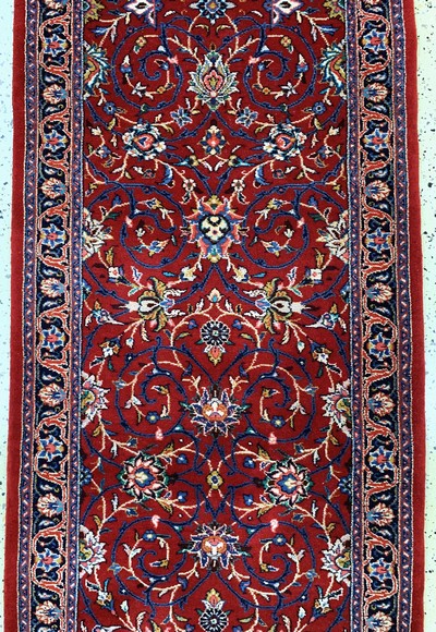 27128640d - Sarogh, Persien, Ende 20.Jhd, Wolle auf Baumwolle, ca. 435 x 85 cm, EHZ: 1-2 ...
