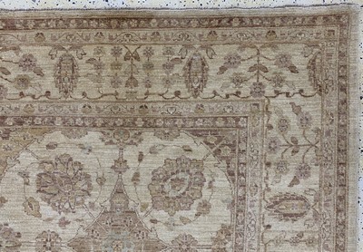 27128676f - Sigler, Pakistan, Ende 20.Jhd, Wolle auf Baumwolle, ca. 354 x 245 cm, EHZ: 2 ...