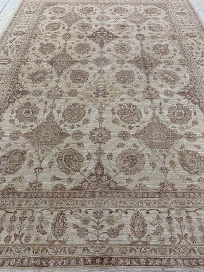 27128676h - Sigler, Pakistan, Ende 20.Jhd, Wolle auf Baumwolle, ca. 354 x 245 cm, EHZ: 2 ...