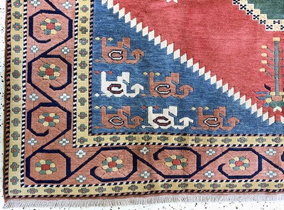 27128683b - Kars, Türkei, Ende 20.Jhd, Wolle auf Wolle,ca. 335 x 243 cm, EHZ: 1-2 Schätzpreis: ...