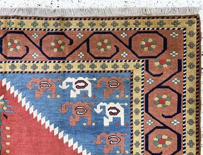 27128683f - Kars, Türkei, Ende 20.Jhd, Wolle auf Wolle,ca. 335 x 243 cm, EHZ: 1-2 Schätzpreis: ...