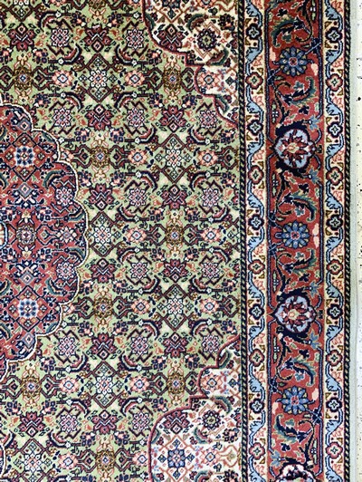 27128697d - Täbriz, Rumänien, Ende 20.Jhd, Wolle auf Baumwolle, ca. 273 x 170 cm, ...