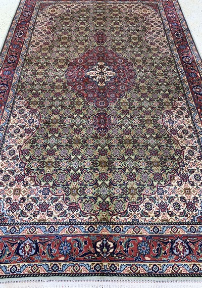 27128697g - Täbriz, Rumänien, Ende 20.Jhd, Wolle auf Baumwolle, ca. 273 x 170 cm, ...