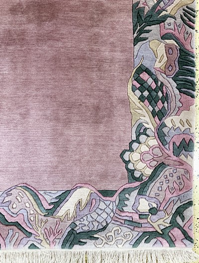 27128699a - Nepal, Ende 20.Jhd, Wolle auf Baumwolle, ca. 240 x 170 cm, EHZ:(nahezu neuwertig) ...