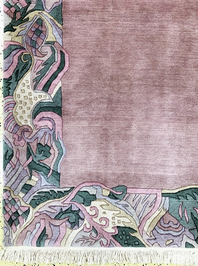27128699b - Nepal, Ende 20.Jhd, Wolle auf Baumwolle, ca. 240 x 170 cm, EHZ:(nahezu neuwertig) ...