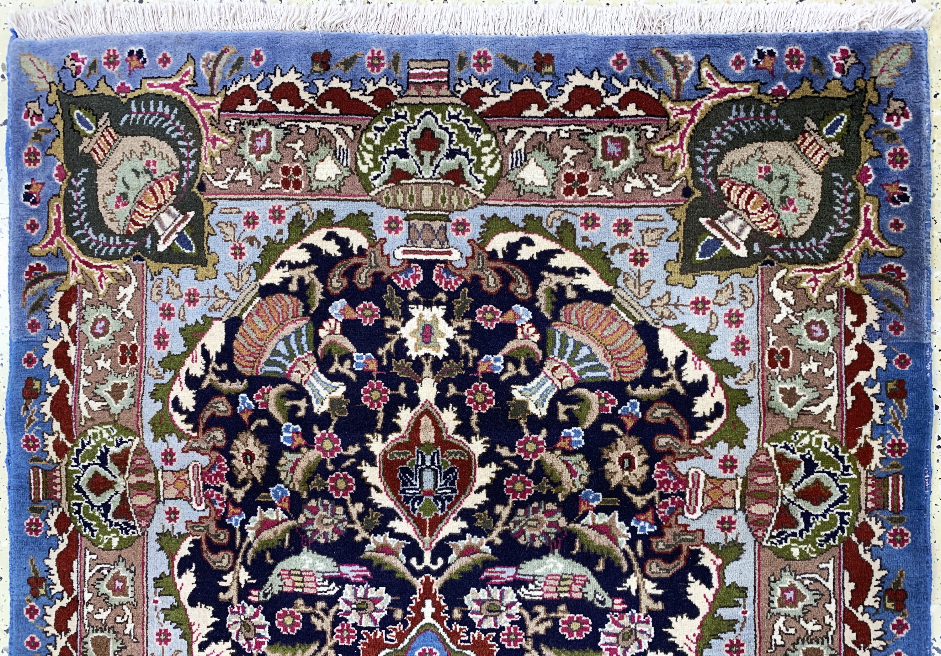 Detail a: Kaschmar, Persien, Ende 20.Jhd, Wolle auf Baumwolle, ca. 212 x 117 cm, EHZ: 2