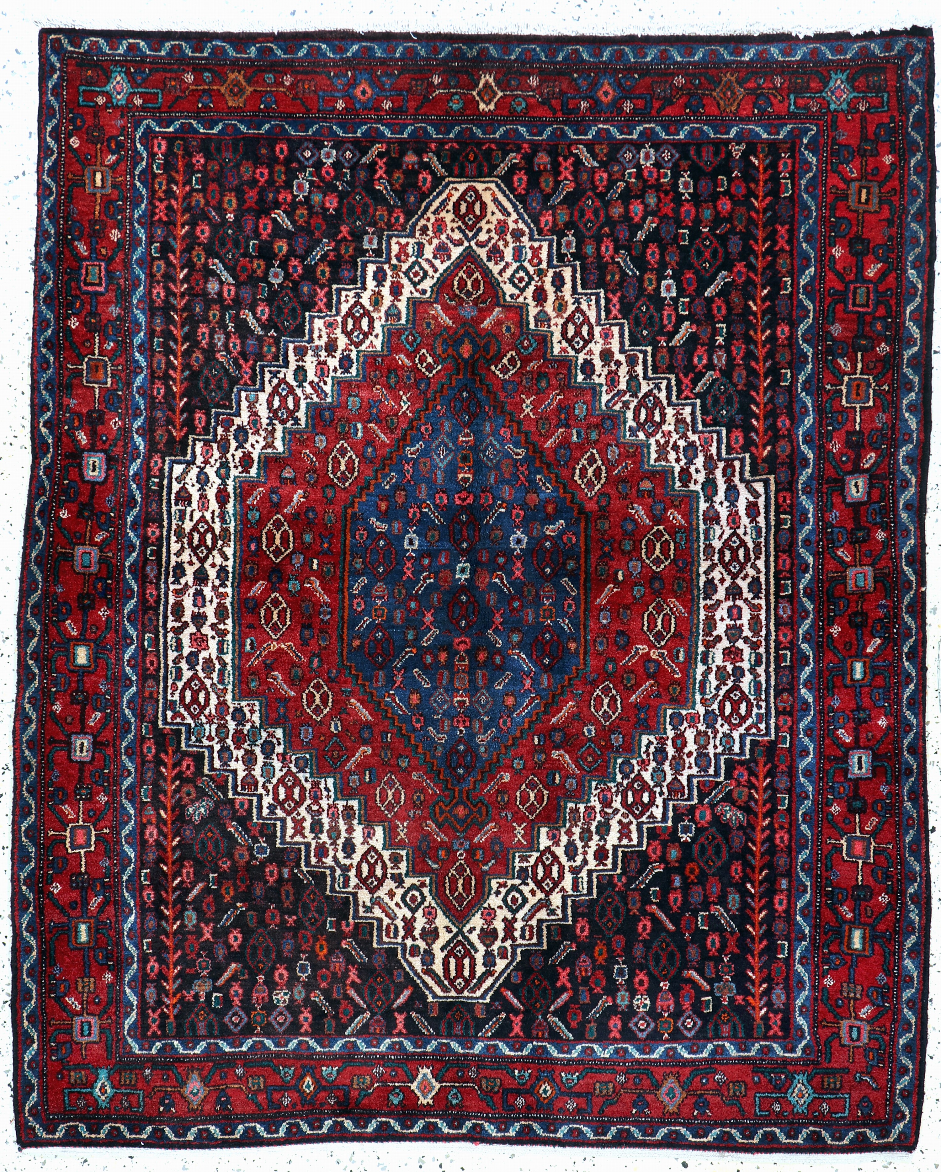 Image 27128727 - Senneh, Persien, Ende 20.Jhd, Wolle auf Baumwolle, ca. 180 x 145 cm, EHZ: 2 ...