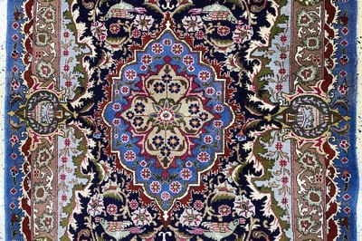 27128713b - Kaschmar, Persien, Ende 20.Jhd, Wolle auf Baumwolle, ca. 212 x 117 cm, EHZ: 2 ...