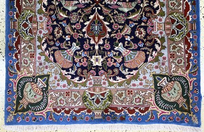 27128713c - Kaschmar, Persien, Ende 20.Jhd, Wolle auf Baumwolle, ca. 212 x 117 cm, EHZ: 2 ...