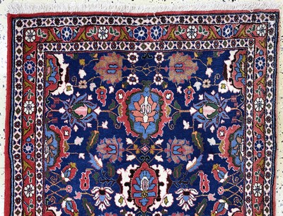 27128729e - 2 Lots Keschan & Weramin, Persien, Ende 20.Jhd, Wolle auf Baumwolle, ca. 165 x 103 ...
