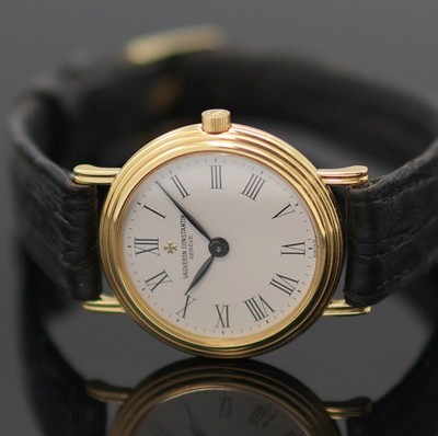 27128738a - VACHERON & CONSTANTIN Damenarmbanduhr in GG 750/000, Schweiz um 1970, Handaufzug, orig. ...