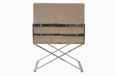 27129085b - Armlehnstuhl, ´Kappa-L´, made in Italy, hellbraune Lederbezüge, gepolsterte ...
