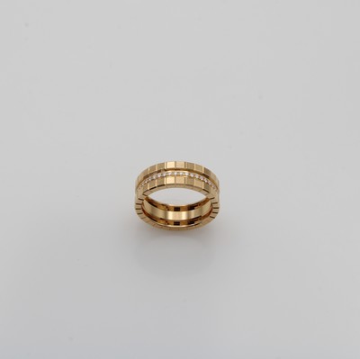 27129876a - Chopard Ring Ice Cube mit Brillanten, RoséG 750/000, 47 Brill. zus. ca. 0.32 ct feines ...