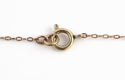 27129896d - 14 kt gold citrine-pendant , YG 585/000, oval bevelled citrine, nice colour, setting ...