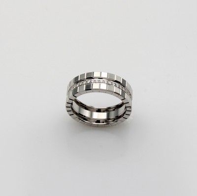 27129898a - Chopard Ring Ice Cube mit Brillanten, WG 750/000, 47 Brill. zus. ca. 0.32 ct feines ...