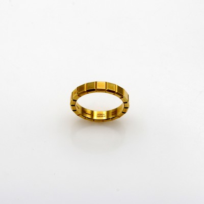 27129900a - Chopard Ring Ice Cube, GG 750/000, RW 54, orig. Etui u. Papiere anbei