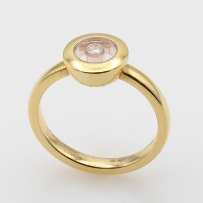 Image Chopard Ring Happy Diamonds Icon mit Brillant, RoséG 750/000, Brill. ca. 0.05 ct feines ...