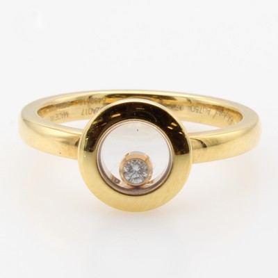 27129916a - Chopard Ring Happy Diamonds Icon mit Brillant, RoséG 750/000, Brill. ca. 0.05 ct feines ...