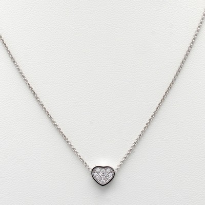 Image Chopard Collier Happy Hearts mit Brillanten, WG 750/000, 11 Brill. zus. ca. 0.12 ct ...