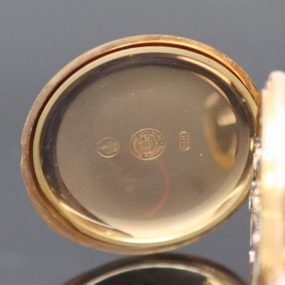 27130005f - Deutsche Präzisionsuhr ´Original Glashütte´ Herrensavonette in GG 585/000, Deutschland ...