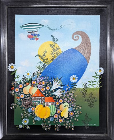 Image Anita Büscher, 1940 Oggersheim-2012, Konvolut von 4 Arbeiten: für die Künstlerin ...