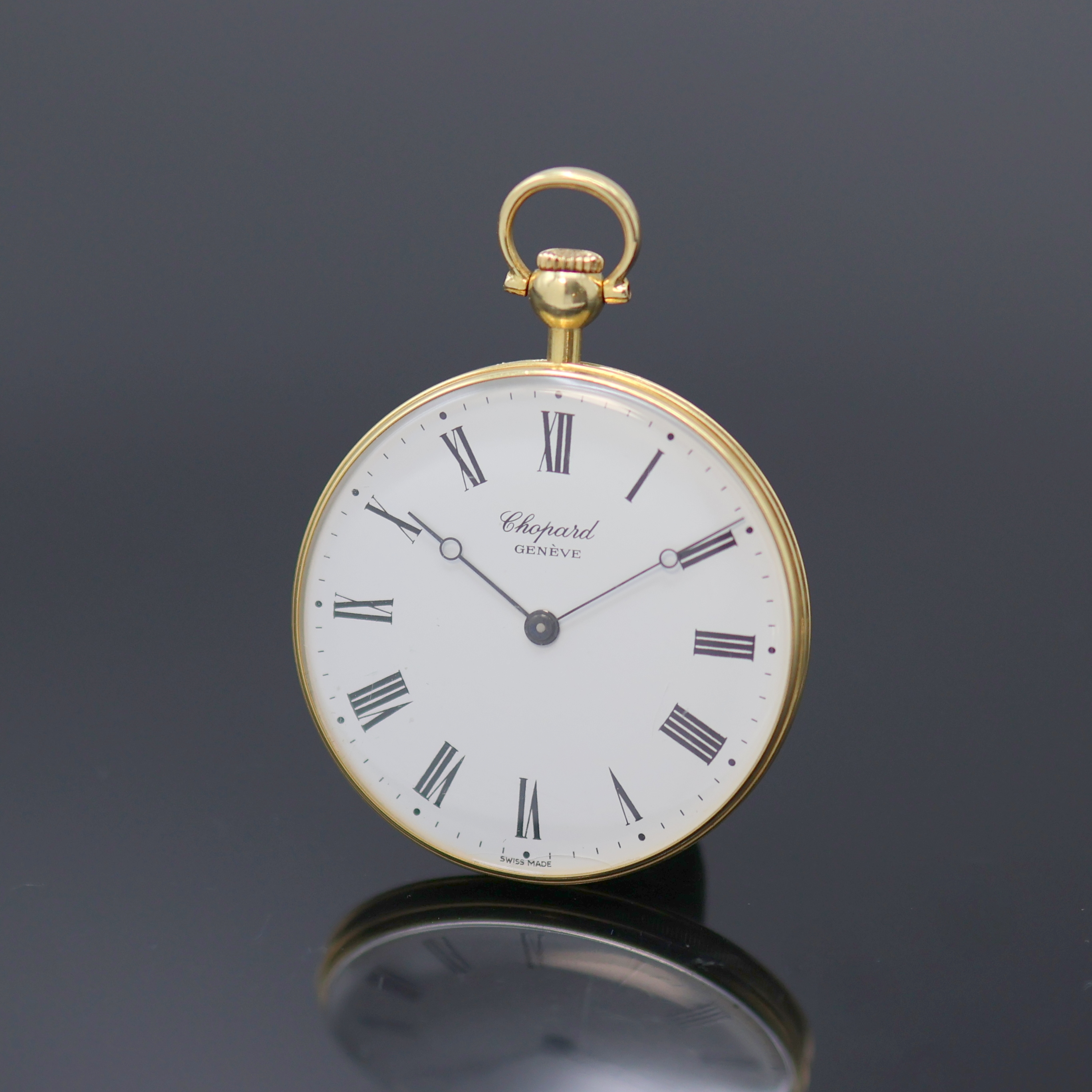 Image 27130108 - CHOPARD 18k yellow gold dress watch reference 3004, Switzerland around 1985, manual ...