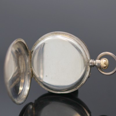 27130109c - A. LANGE & SÖHNE Herrentaschenuhr in Silber, Deutschland um 1880, glattes Geh. m. ...