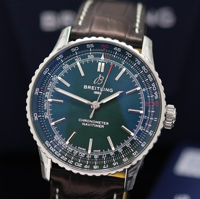 27130257a - BREITLING Navitimer 41 Chronometer ungetragene Herrenarmbanduhr Referenz A17329, ...