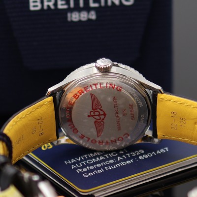 27130257d - BREITLING Navitimer 41 Chronometer ungetragene Herrenarmbanduhr Referenz A17329, ...