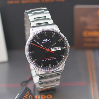 27130263b - MIDO Commander Chronometer ungetragene Herrenarmbanduhr Referenz M021.431.11.051.00, ...