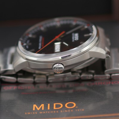 27130263d - MIDO Commander Chronometer ungetragene Herrenarmbanduhr Referenz M021.431.11.051.00, ...