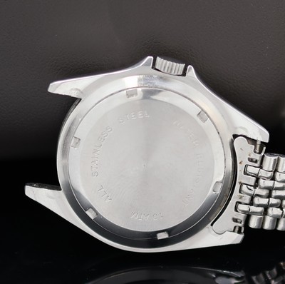 27130266e - GLASHÜTTE Taucheruhr in Edelstahl, Deutschland / Schweiz um 1995, Automatik, Boden ...