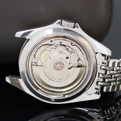27130266f - GLASHÜTTE Taucheruhr in Edelstahl, Deutschland / Schweiz um 1995, Automatik, Boden ...