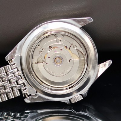27130266g - GLASHÜTTE Taucheruhr in Edelstahl, Deutschland / Schweiz um 1995, Automatik, Boden ...