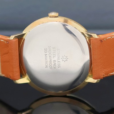 27130267d - JUNGHANS Meister Herrenarmbanduhr, Deutschland um 1964, Handaufzug, verg. Metallgeh., ...
