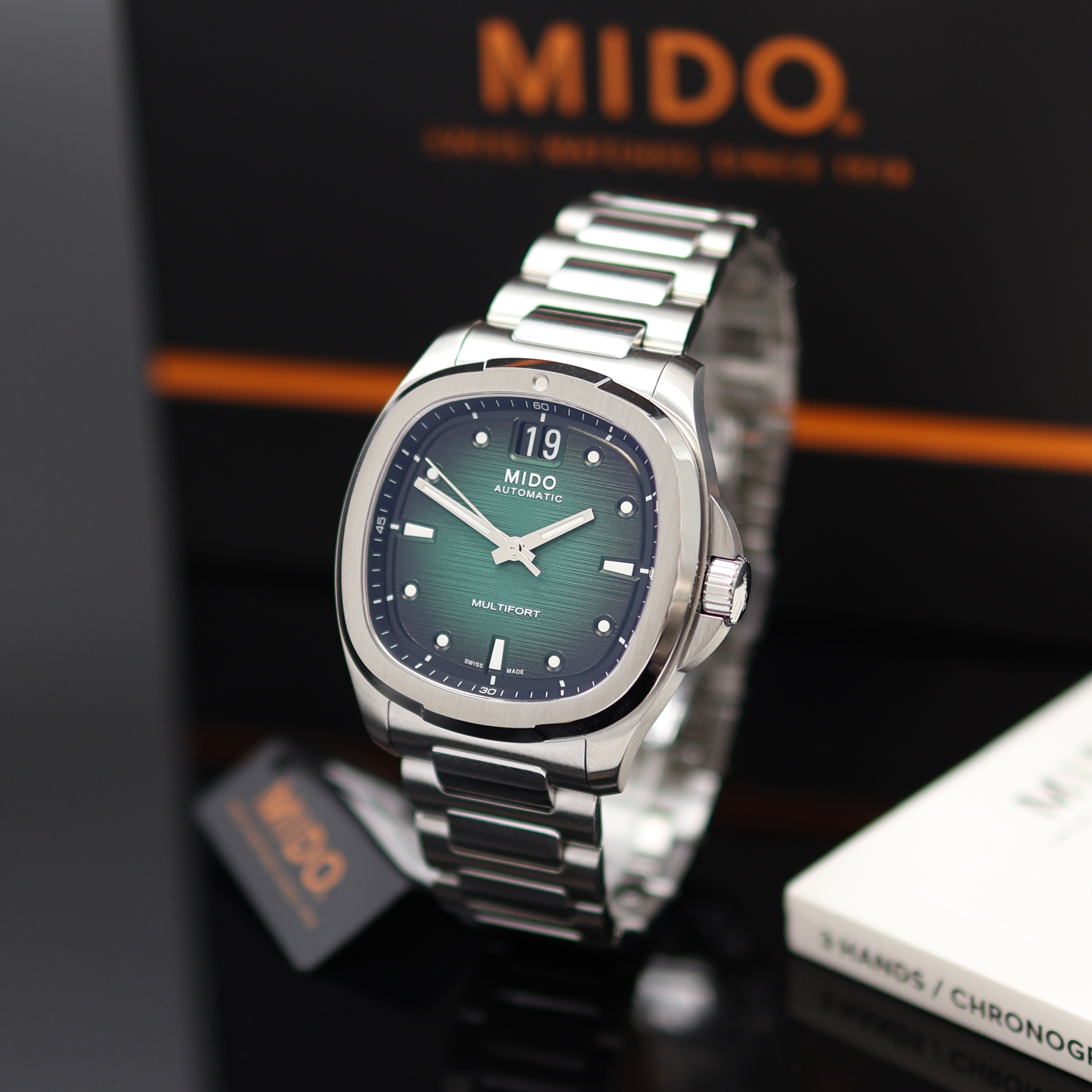 Image 27130382 - MIDO Multifort TV Big Date Herrenarmbanduhr Referenz M049.526.11.091.00, Automatik, ...